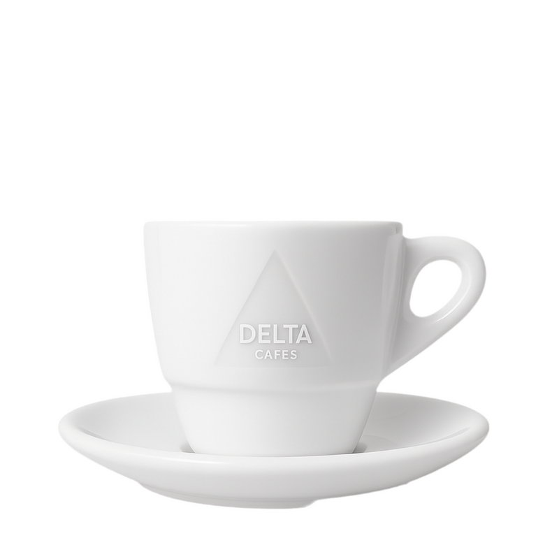 Cappuccino-Tassen Delta "Relevo" 200ml | 6 Stück