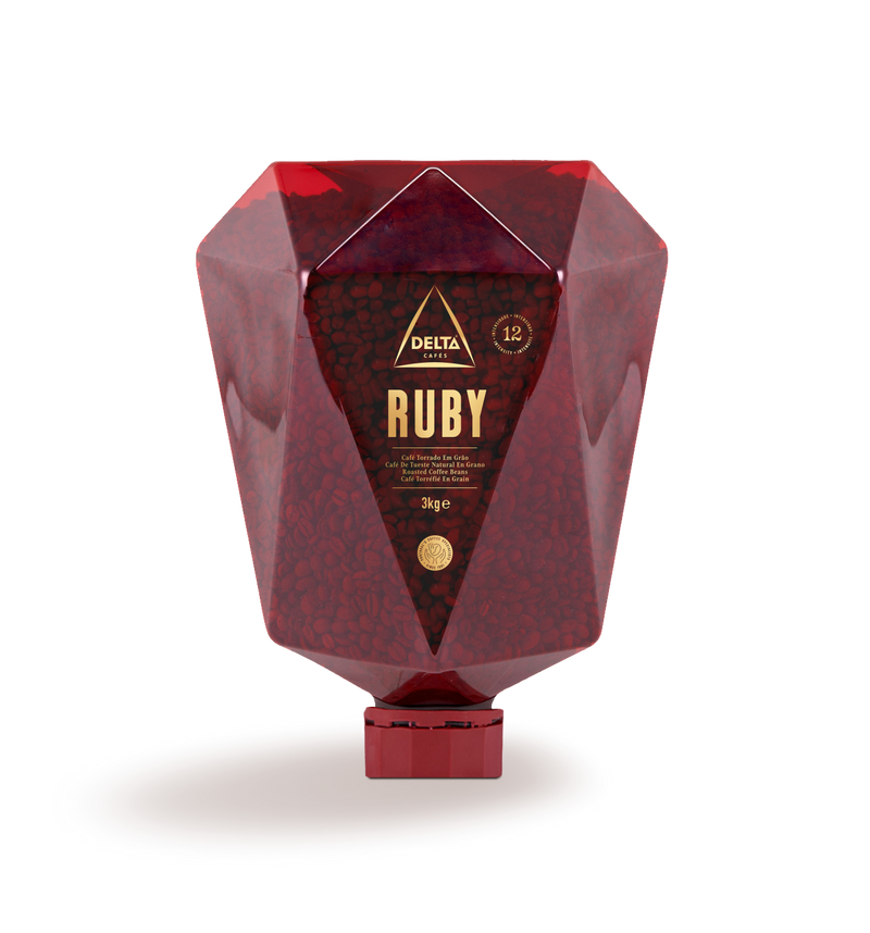 Delta Ruby ganze Kaffeebohnen | 3 Kg Dose