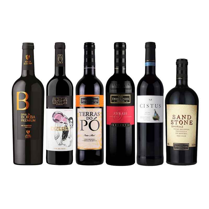 Rotwein-Set (6 Flaschen)