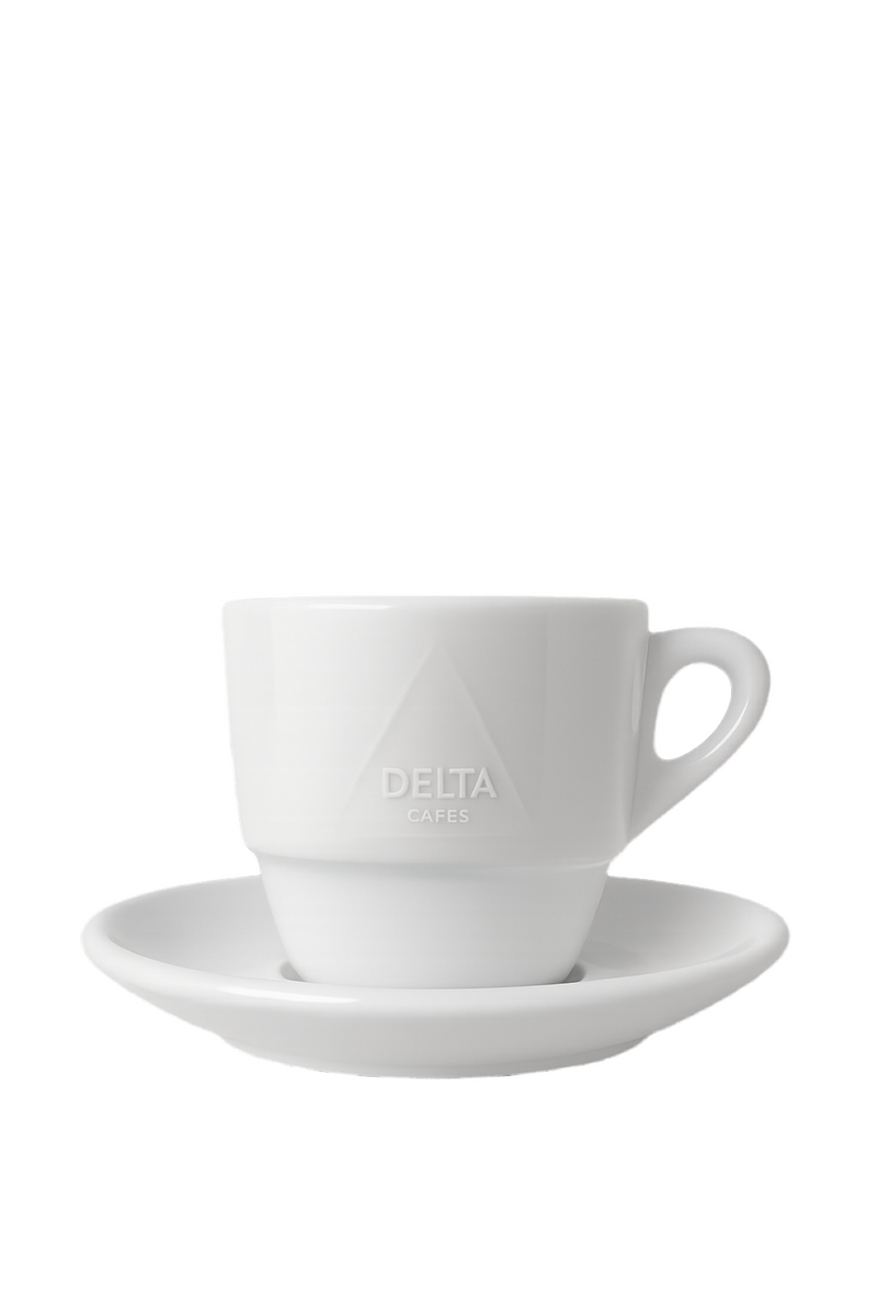 Cappuccino-Tassen Delta "Relevo" 170ml | 6 Stück