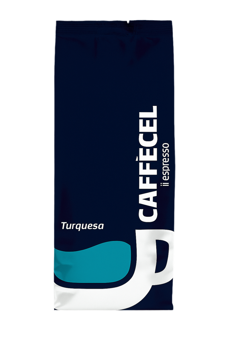 Caffécel Turquesa ganze Kaffeebohnen | 1 Kg
