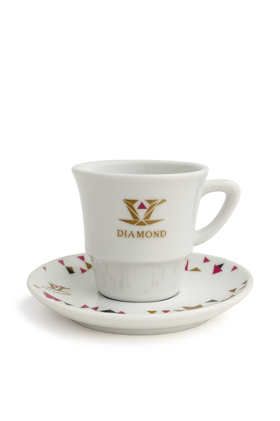 Espresso-Tassen Delta "Diamond" 50ml | 6 Stück