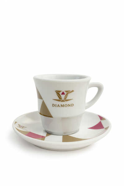 Espresso-Tassen Delta "Diamond" 50ml | 6 Stück