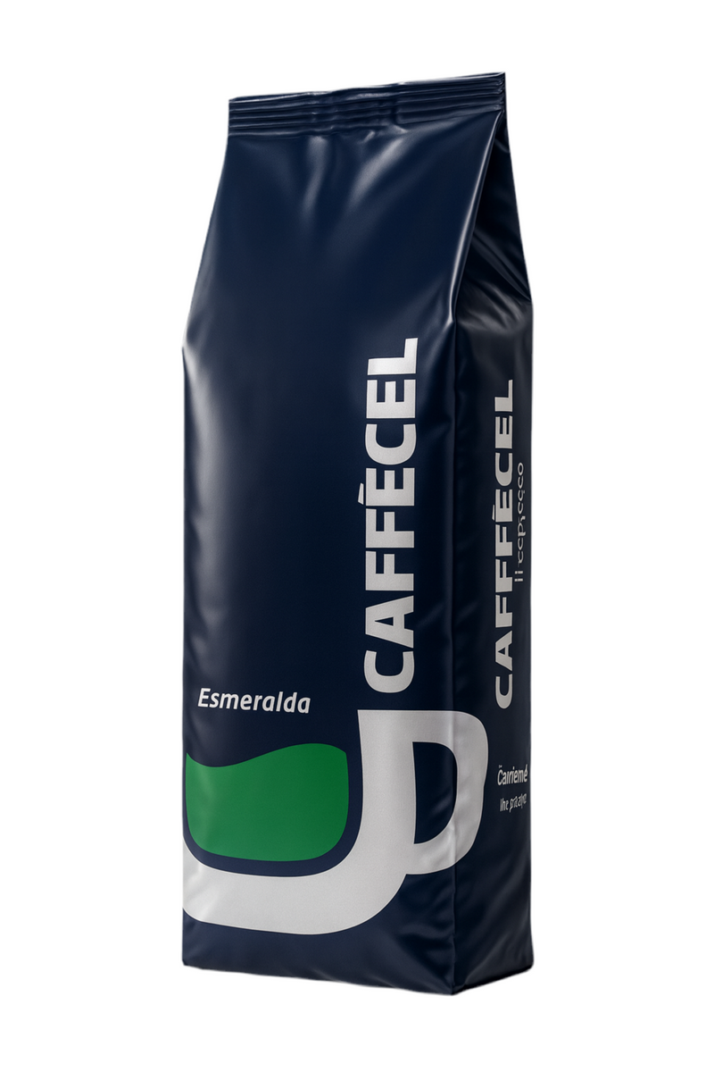Caffécel Esmeralda ganze Kaffeebohnen | 1 Kg