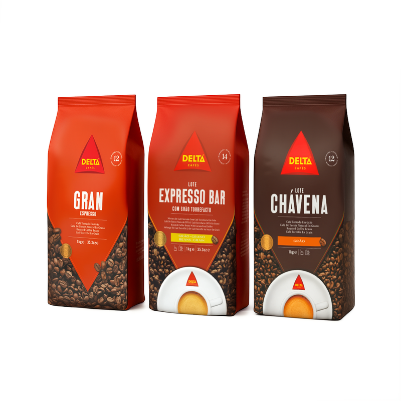 Delta Cafés Kennenlern-Set | 3x 1 Kg | (Lieferbar ab dem 15.12.2025!)