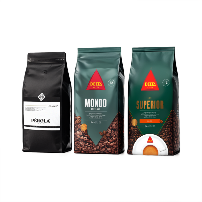 Delta Cafés & Pérola Suáve – das Beste aus Portugal | 3x 1 Kg