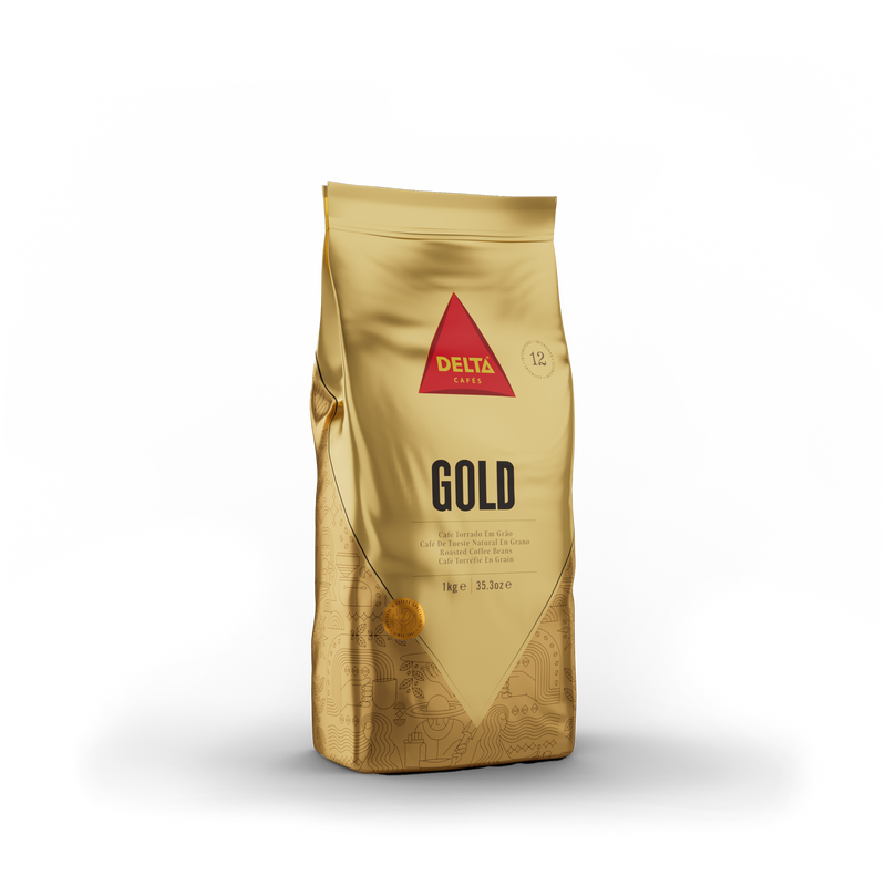 Delta Gold ganze Kaffeebohnen | 1 kg