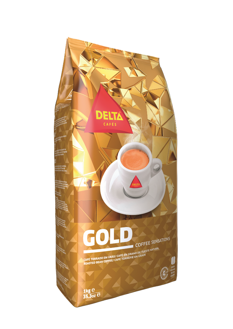 Delta Gold ganze Kaffeebohnen | 1 Kg