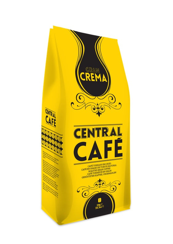 Delta Central Cafe Gran Crema ganze Kaffeebohnen | 1 Kg