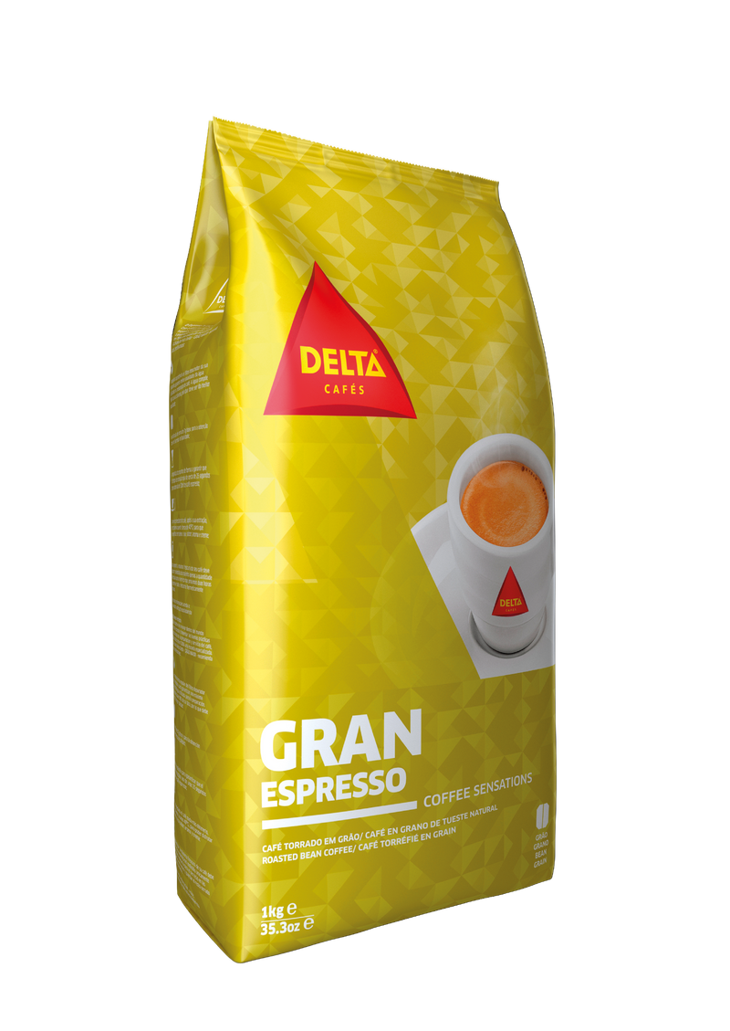 Delta Gran Espresso ganze Kaffeebohnen | 1 Kg