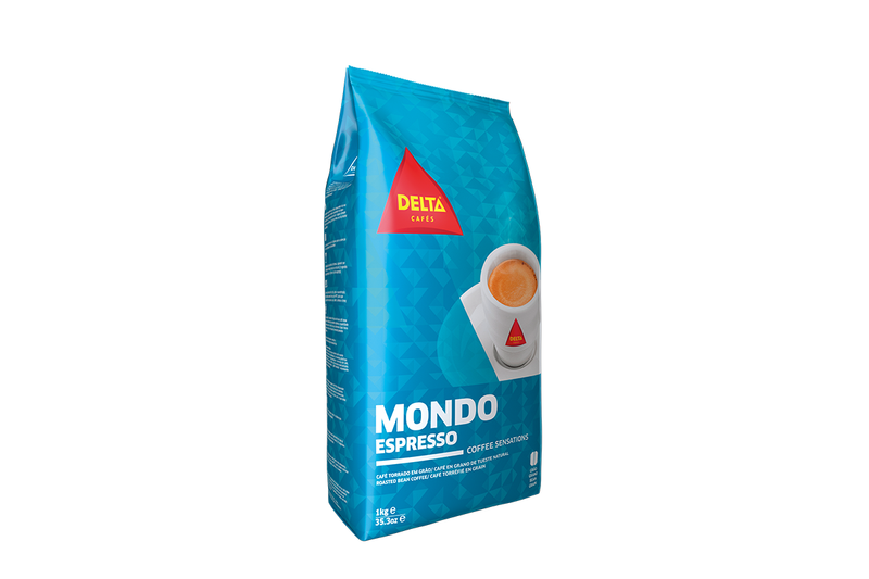 Delta Mondo Espresso ganze Kaffeebohnen | 1 Kg